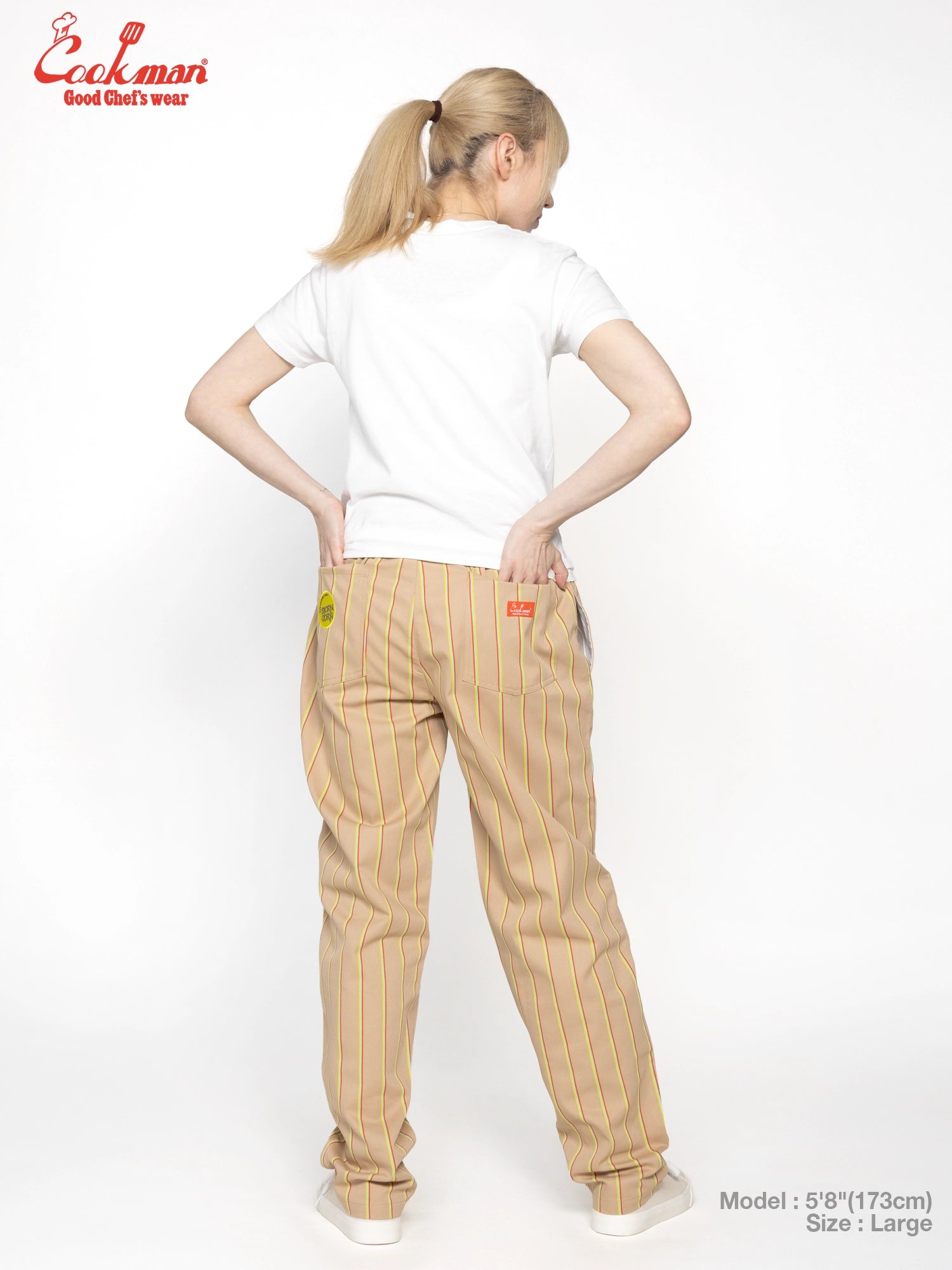 パンツ ovyCottonGabardineBarrackDressTrousers Cookman / BjornQorn Chef Pants