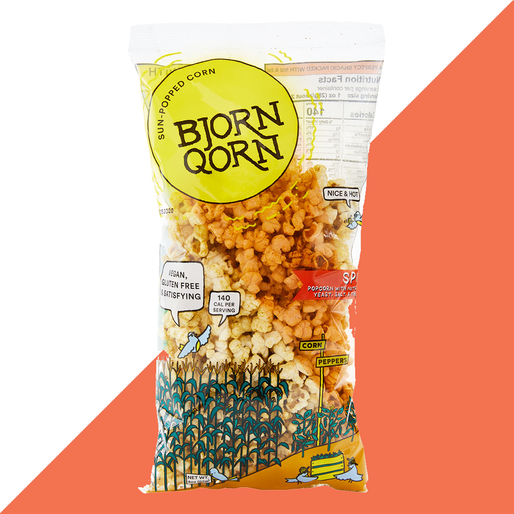 BjornQorn Spicy 12-Pack (3oz)