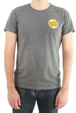 Bjorn Qorn grey T-shirt worn by model