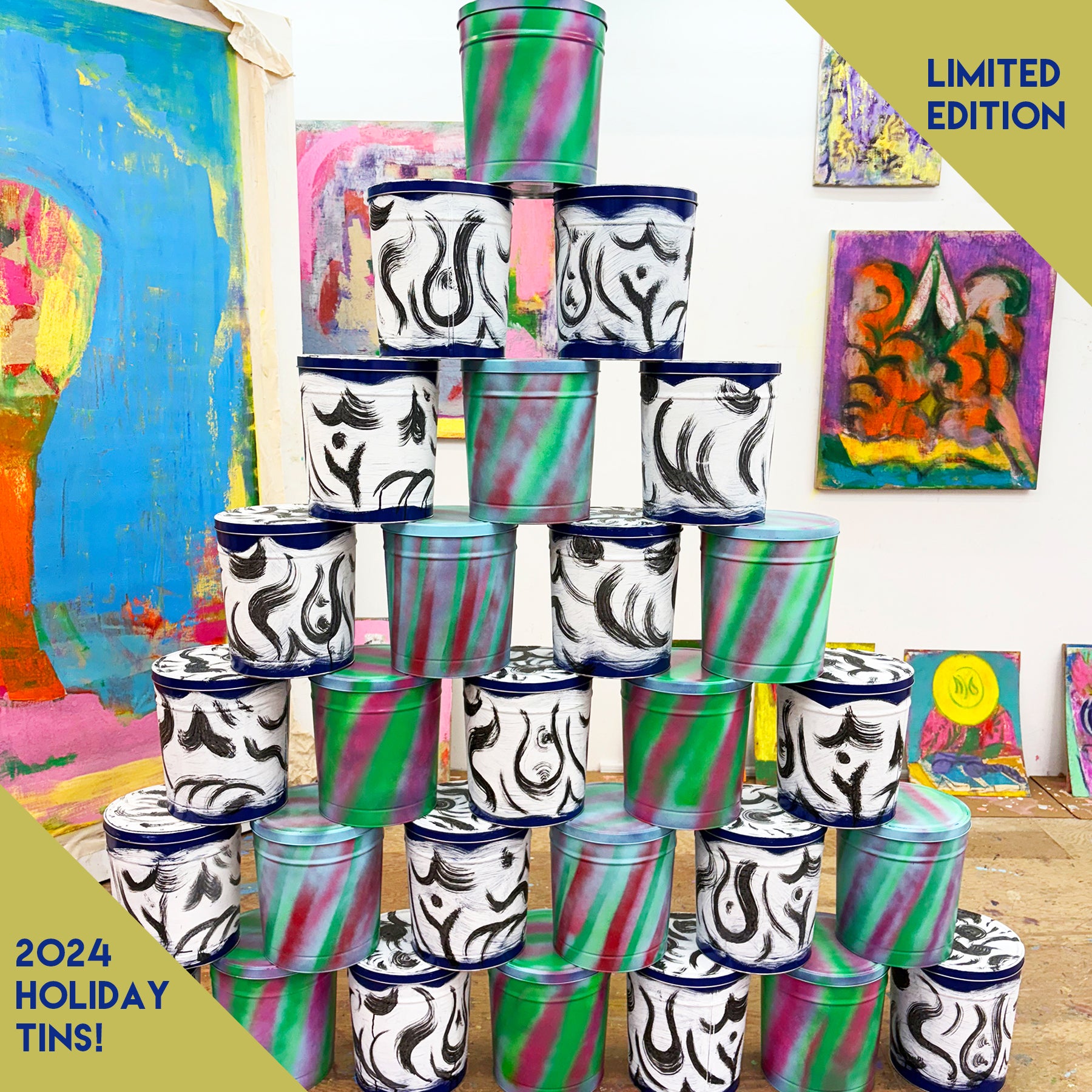 BjornQorn Holiday Tin 2024 + Limited Edition Artist Series!