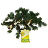 BjornQorn Glass Holiday Ornament
