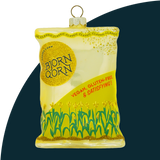 BjornQorn Glass Holiday Ornament