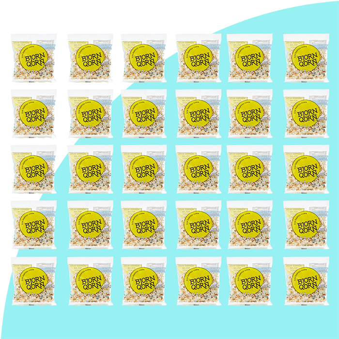 BjornQorn 30 Pack Mini Bags (1oz)